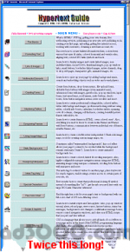 Hypertext Guide screenshot